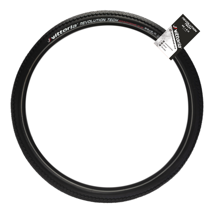 Vittoria Revolution Tech G2.0 Wirebead Tire (Rigid, Non-foldable)