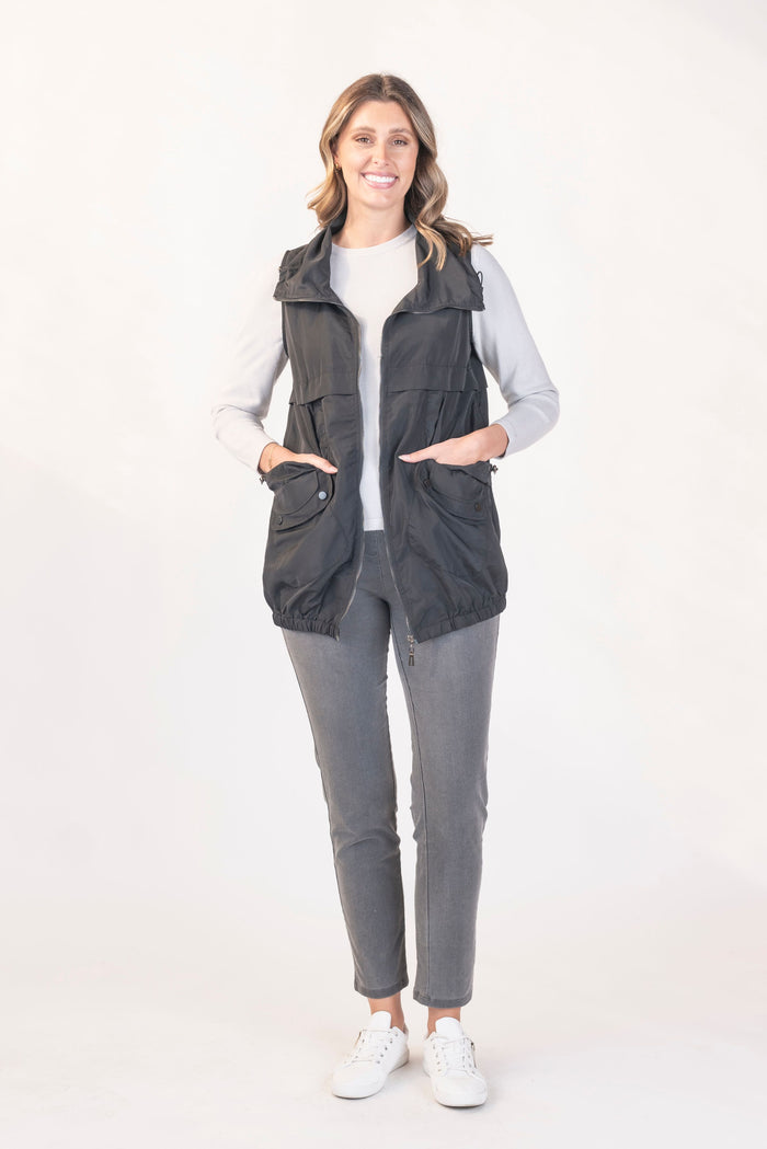 Vivid Black Vest