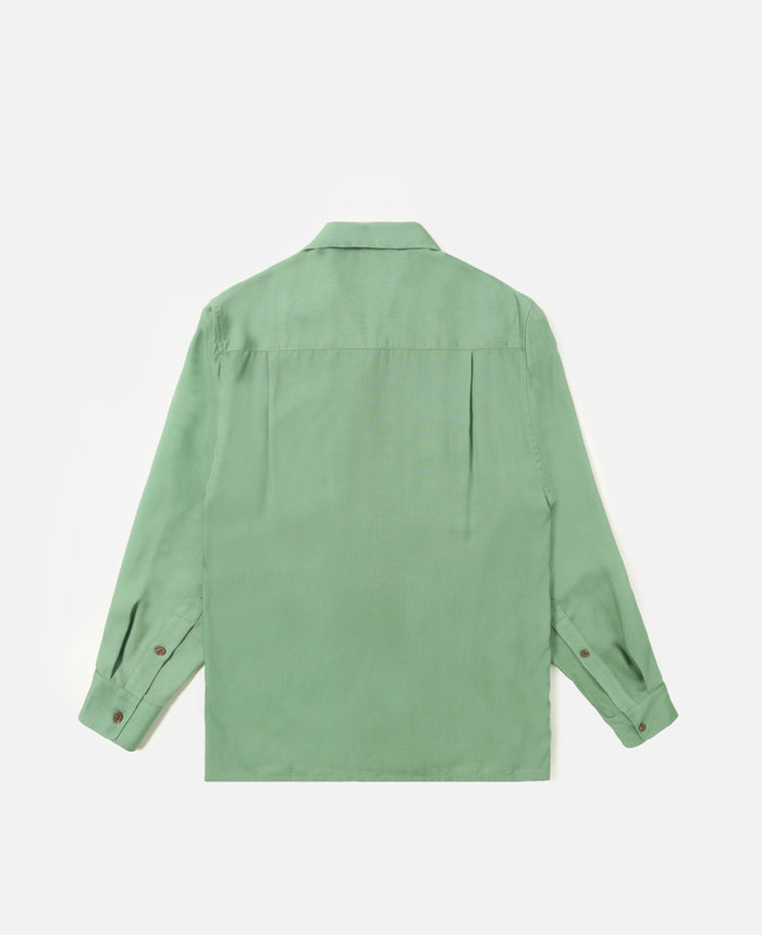 Wacko Maria X Tim Lehi Hawaiian Long-Sleeve Shirt (Green)