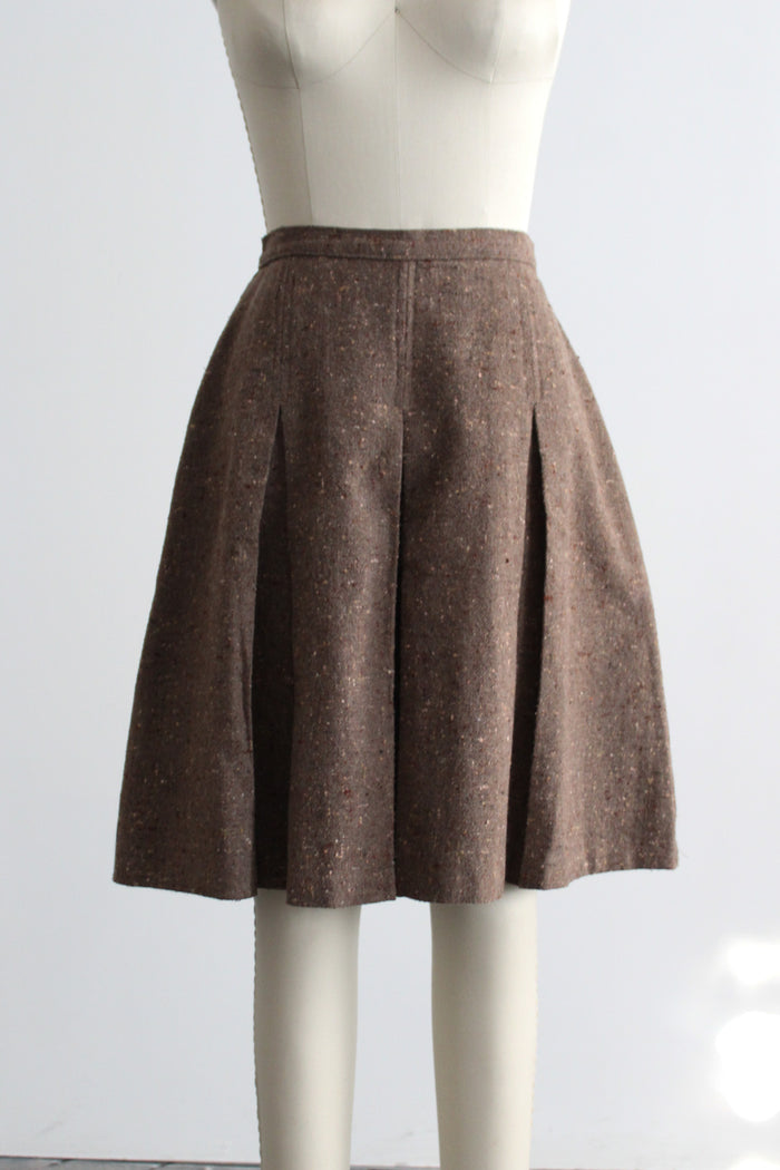 walnutshell wool shorts