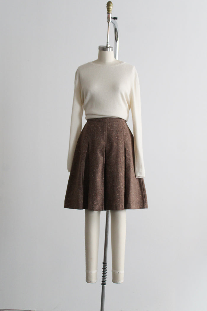 walnutshell wool shorts