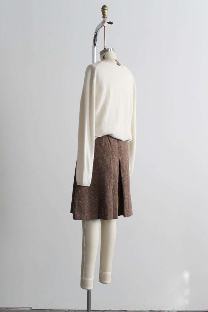 walnutshell wool shorts