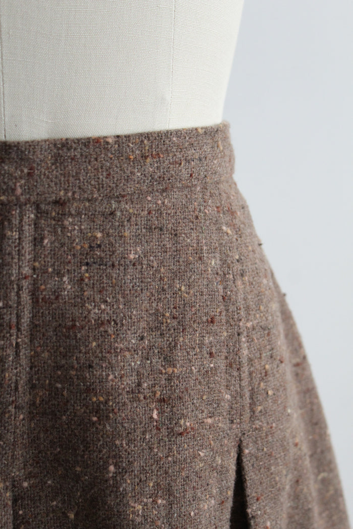 walnutshell wool shorts
