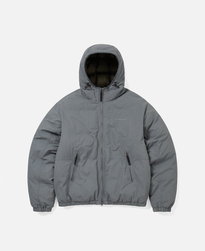 Washed Down Puffer Jacket (Grey)