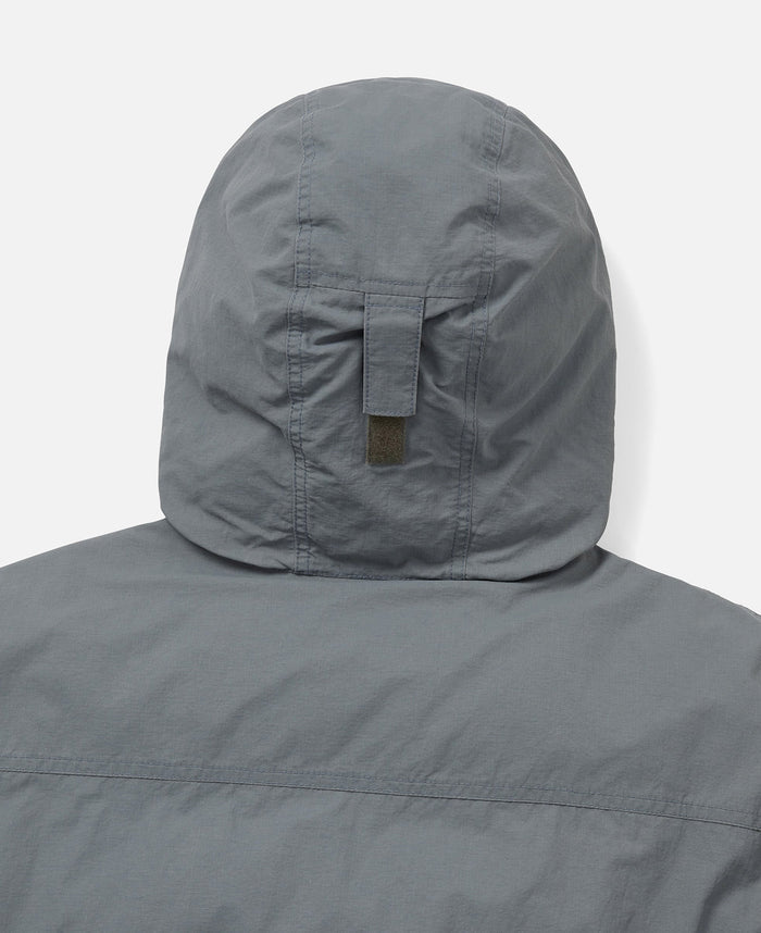 Washed Down Puffer Jacket (Grey)