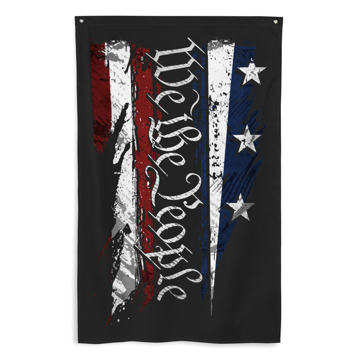 We The People Switchback Wall Flag