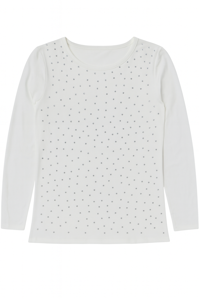 BTG_FLATLAY_CANDIDATE | white-crystal-embellished-long-sleeve-top