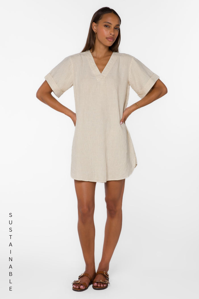 Wilda Wheat Dress - Dresses - Velvet Heart Clothing