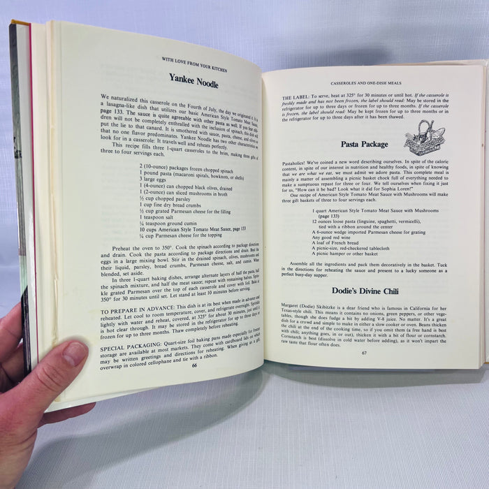 With Love From Your Kitchen by Diana & Paul Vin Welazetz 1976 J.P. Tarcher Inc.