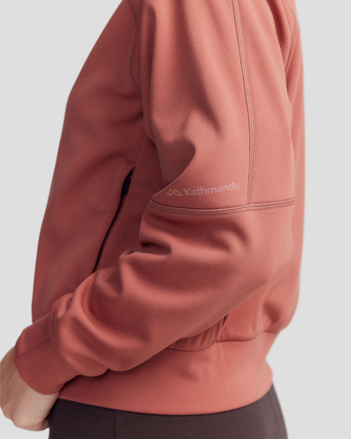 Women’s Anytime Bomber Jacket  -  Dark Clay
