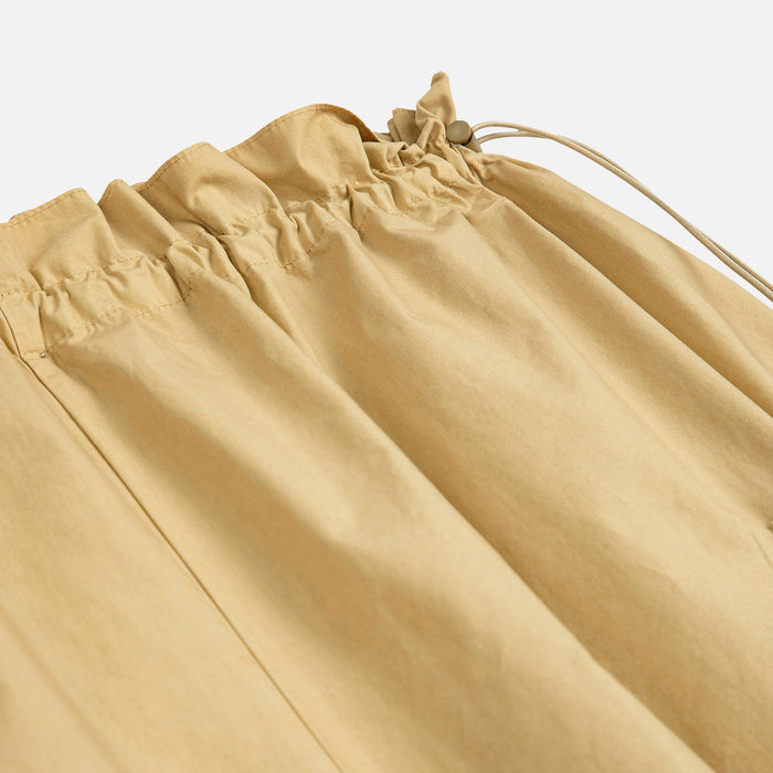 Women's Cotton Poplin Paper Touch Culottes - Warm Sand