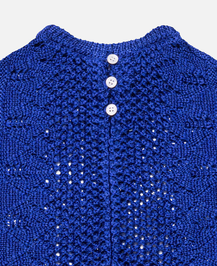 Women's Knitted Top (Blue)