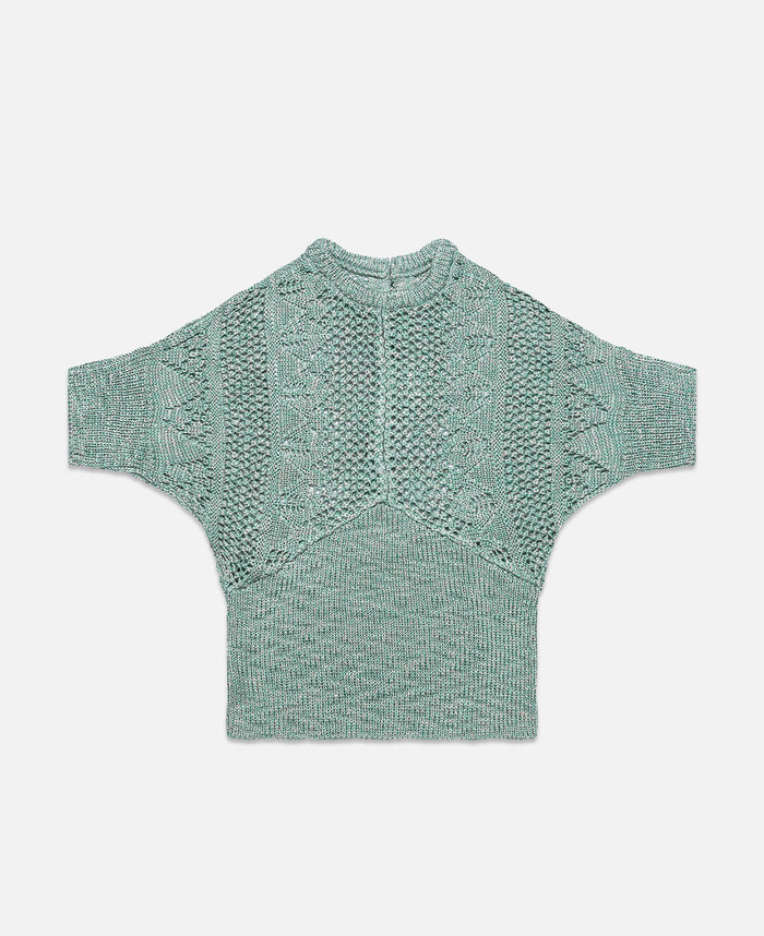 Women's Knitted Top (Green)