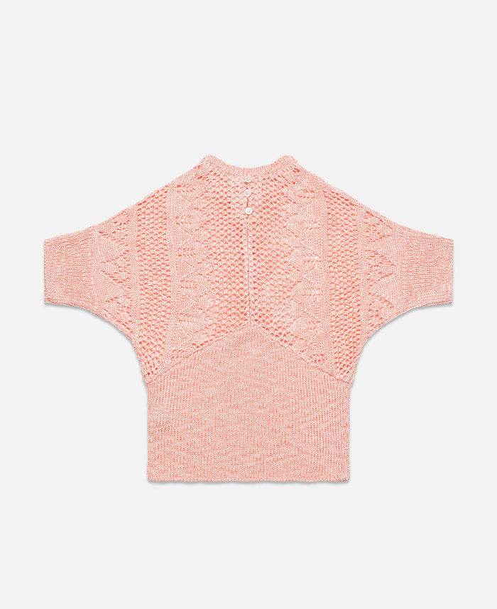 Women's Knitted Top (Pink)