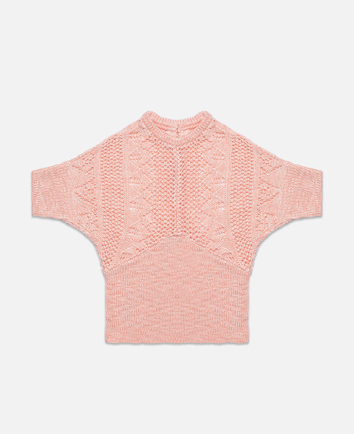 Women's Knitted Top (Pink)