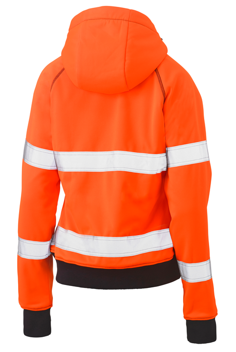 Women's Taped Hi Vis Fleece Hoodie BK6819T