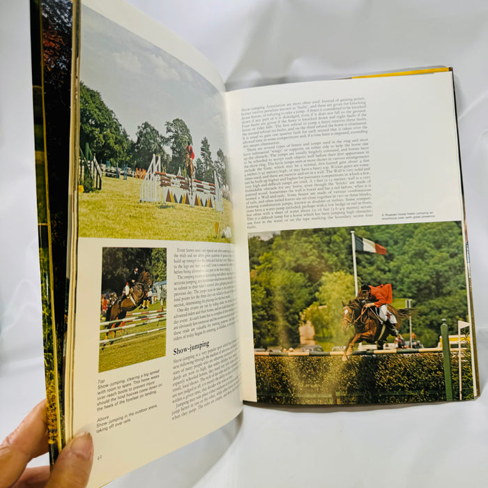 The Wonderful World of Horses by Angela Sayer 1976 Hamlyn Hardcover