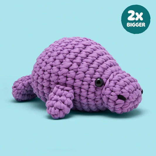 Woobles Extra Squeezy Phyllis the Manatee