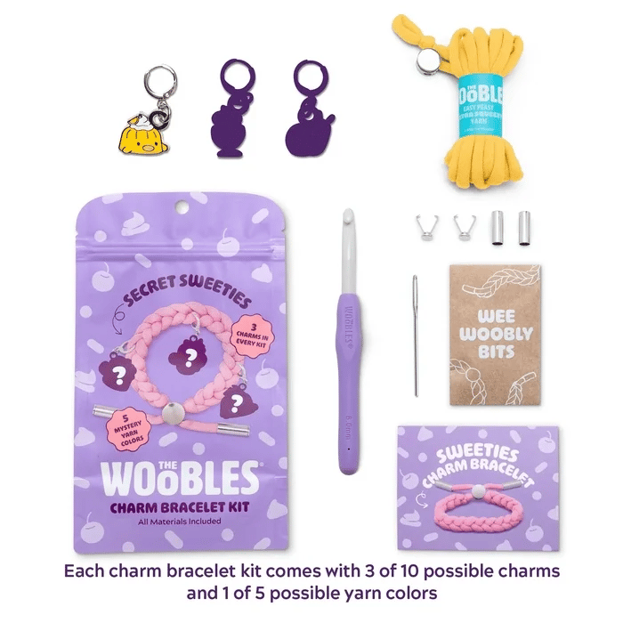 Woobles Secret Sweeties Charm Bracelet Kit