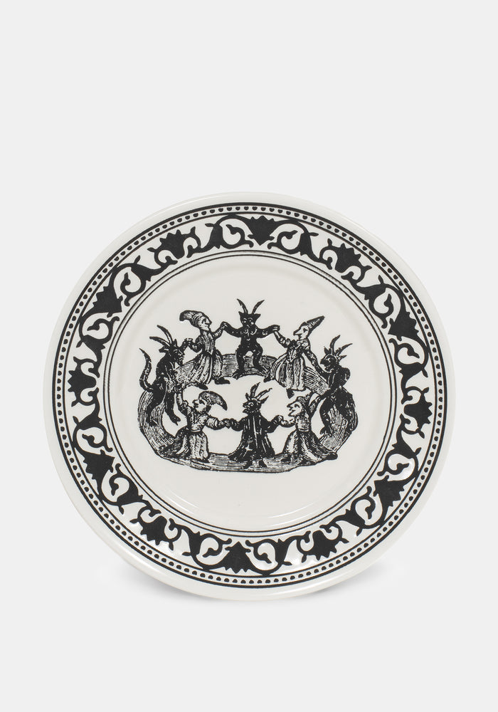 Woodcut Medieval Trinket Dish
