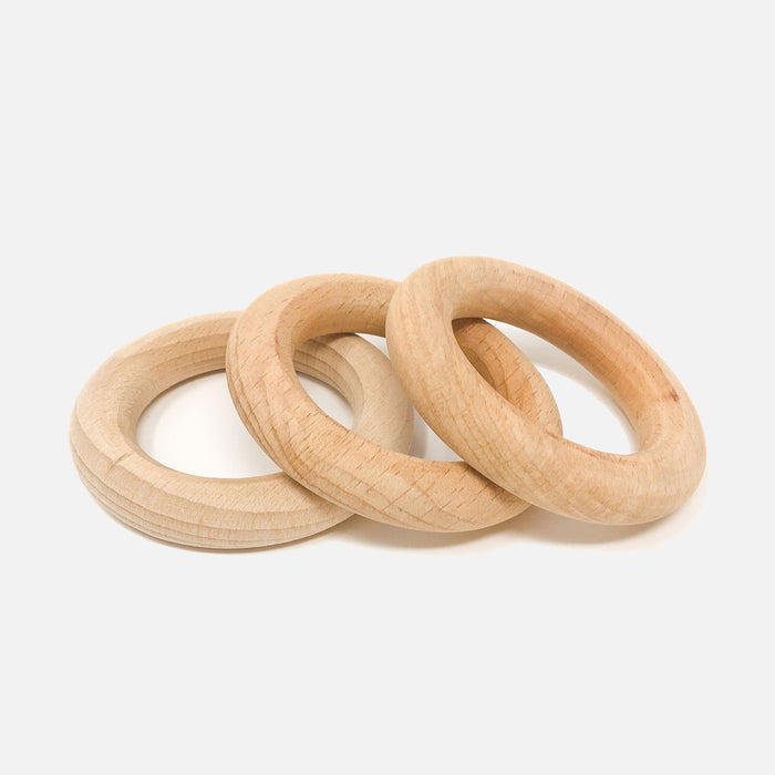 Wooden Little Hoops - 3 Pieces