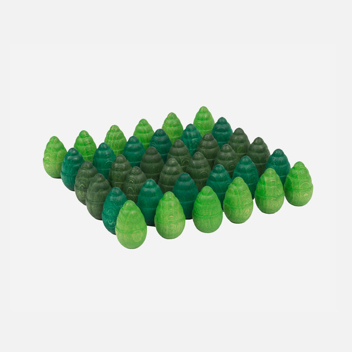 Wooden Trees Mandala - 36 Pieces