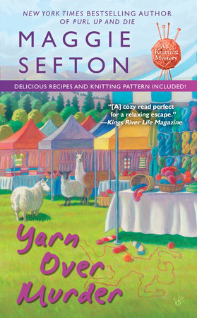 "Yarn Over Murder" by Maggie Sefton