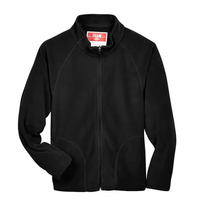 Black youth Fleece zip up Jacket