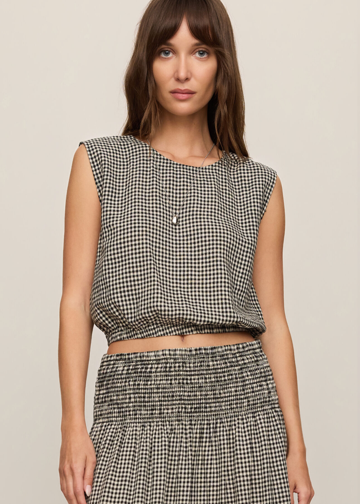 Z Supply Merit Gingham Top