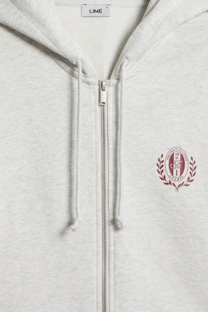 LIGHT GREY MELANGE